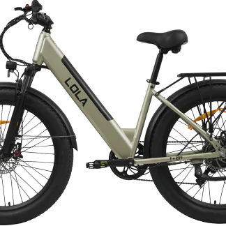 LOLA \| Bicicleta Eléctrica Urbana Cruiser \| 500W - Rodado 26"